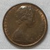 AUSTRALIA 1966 . TWO 2 CENTS COIN . CANBERRA 